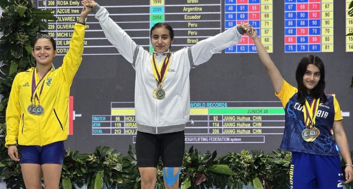 Katerin Olivera gana 8 medallas en panamericano de pesas