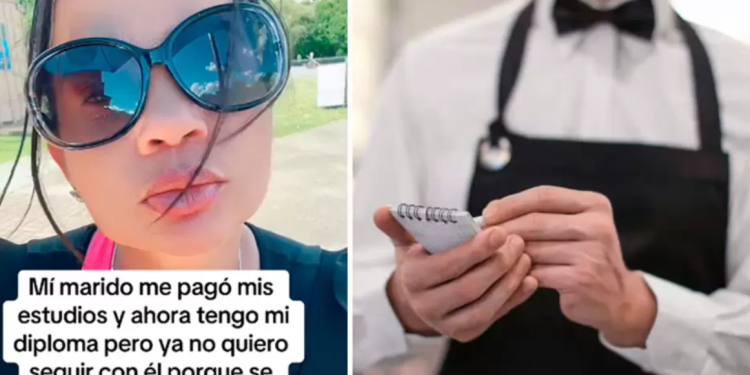 Hombre paga los estudios de su pareja, ella se gradúa y lo abandona