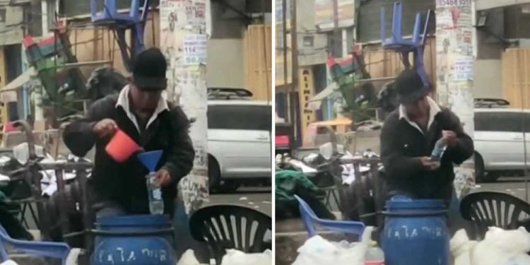 Comerciante usaba agua de bidón para llenar botellas y luego ¡venderlas!