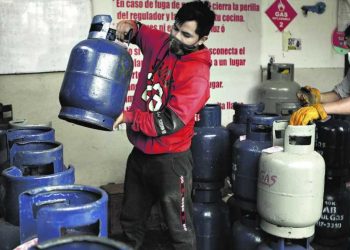 El balón de gas doméstico podría volver a subir de precio