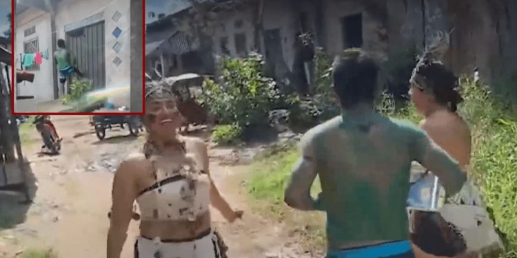 Policías se disfrazan de danzantes para arrestar a presuntos vendedores de droga