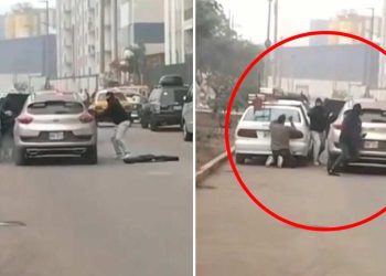 Sujetos encañonan a conductor para robar pertenencias de camioneta y se dan a la fuga