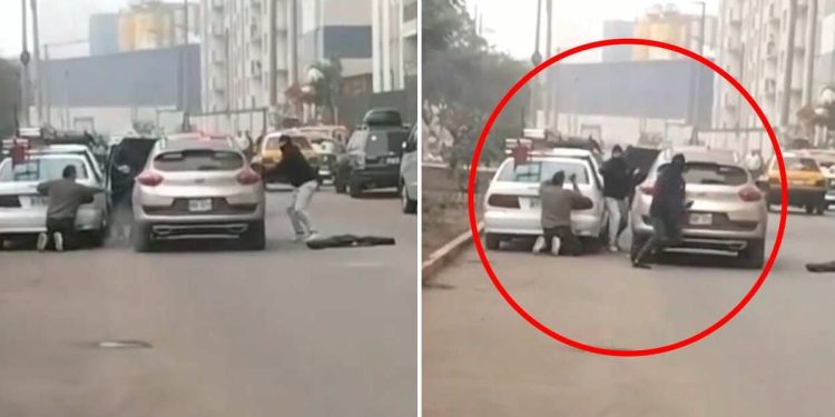 Sujetos encañonan a conductor para robar pertenencias de camioneta y se dan a la fuga