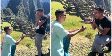 ¡Romance en las alturas! Pareja se propone matrimonio mutuamente en Machu Picchu