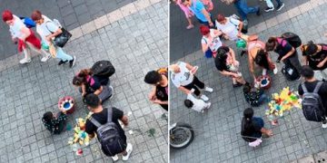 Personas compran todas las gelatinas que a un niño se le cayó y usuarios reaccionan: «Empatía y solidaridad»