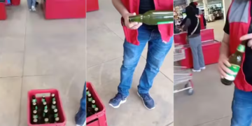 Ica: reclama que en supermercado le vendieron botellas de cerveza llenas de agua