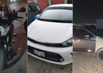 Ica: Policía Nacional recupera tres vehículos que fueron robados con arma de fuego