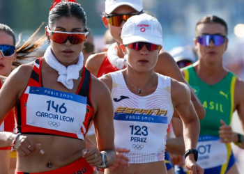 Kimberly García quedó puesto 16 en la marcha atlética de los Juegos Olímpicos París 2024