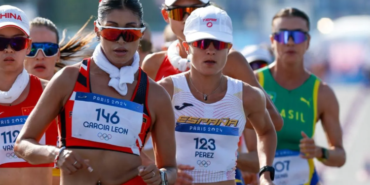Kimberly García quedó puesto 16 en la marcha atlética de los Juegos Olímpicos París 2024