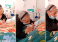 Madre de 102 años, se despide de su hijo de 82 en su lecho de muerte: «Despierta mi niño»