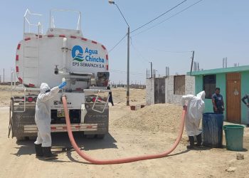 SECTORES DE CHINCHA SIN AGUA: SEMAPACH deja sin agua a vecinos por 3 semanas.