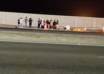 PAREJA DE MOTOCICLISTAS MUEREN CALCINADOS EN ACCIDENTE