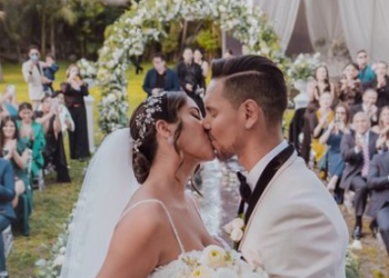 MELISSA PAREDES SE CASA CON SU AMPAY