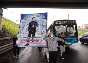 ASÍ SE VIVIÓ LA PROTESTA DE TRANSPORTISTAS EL DÍA DE AYER