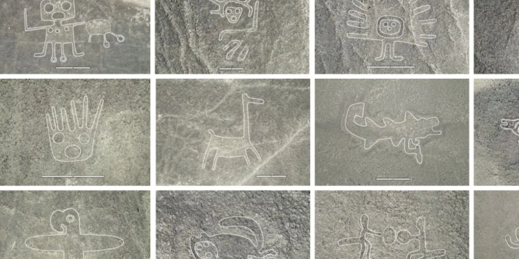 Ica: descubren 303 nuevos geoglifos en la Pampa de Nasca