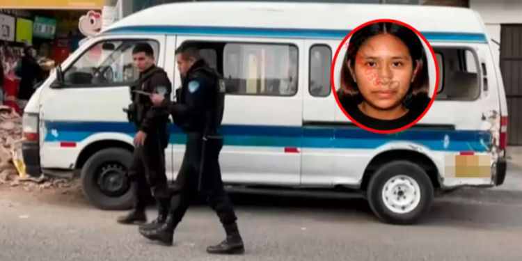 Joven madre que llevaba a su bebé en brazos falleció en combi por bala perdida