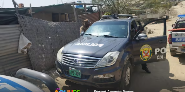 Ica: intervienen a cuatro menores de edad en una vivienda abandonada en Los Aquijes