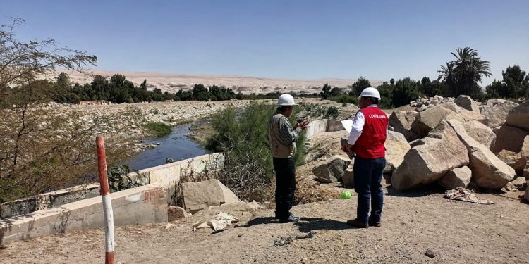 Contraloría alertó trabajos suspendidos y deficiencias en obra de protección contra desbordes del río Ica