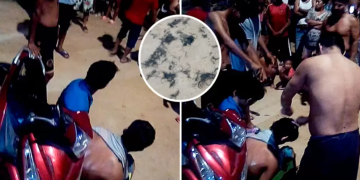 Iquitos: Vecinos capturan a presuntos delincuentes y les rapan el cabello como castigo