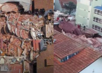 Edificio de diez pisos se desplomó en Argentina
