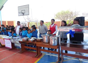 Qali Warma: Municipalidad de Nasca entrega menaje y cocina a instituciones educativas ubicadas en zona vulnerable de El Pajonal