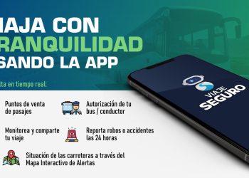 «VIAJE SEGURO» DE SUTRAN: LA APP QUE PERMITE REPORTAR ROBOS O ACCIDENTES EN TRANSPORTE INTERPROVINCIAL