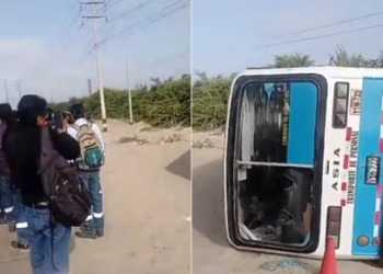 Ica: brutal accidente dejó seis heridos en la carretera Panamericana Sur por Villacurí