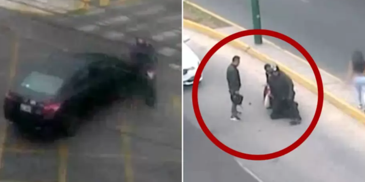 Conductor frustra intento de robo al embestir a delincuentes y entregarlos a la policía