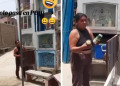 Comerciante sorprende con su negocio de cervezas en cementerio