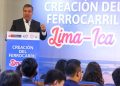 Ministro de Transportes y Comunicaciones presentó el proyecto del Ferrocarril Lima – Ica ante representantes internacionales