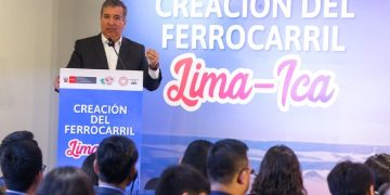 Ministro de Transportes y Comunicaciones presentó el proyecto del Ferrocarril Lima – Ica ante representantes internacionales