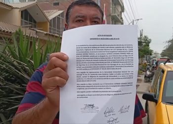 TRABAJADOR DE LA UNIVERSIDAD SAN LUIS GONZAGA EXIGE SUELDOS ATRASADOS Y RESPETO A ORDEN JUDICIAL