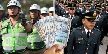 Gobierno oficializa aumento de sueldo para policías y Fuerzas Armadas
