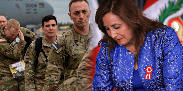 Dina Boluarte pide al Congreso autorizar que militares de Estados Unidos ingresen con armas de guerra todo el 2025 al Perú