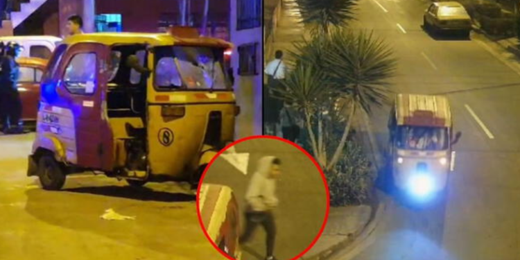 Falso pasajero b4lea a mototaxista