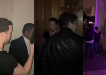 AGREDEN A LEGISLADOR DE AVANZA PAÍS ALEJANDRO CAVERO DURANTE EVENTO EN DISCOTECA