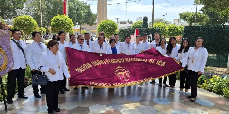 COLEGIO ODONTOLÓGICO DEL PERÚ CELEBRA SU 60° ANIVERSARIO CON ACTIVIDADES EN ICA