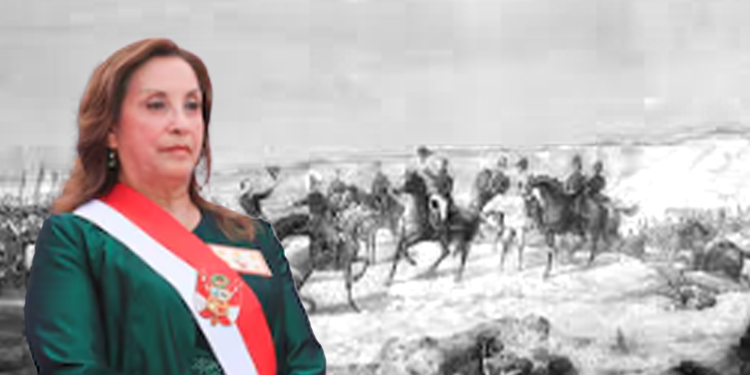 DINA BOLUARTE BRINDÓ DISCURSO POR LA BATALLA DE AYACUCHO