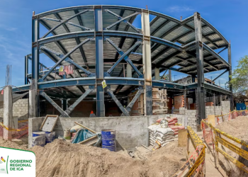 Ica: continúa la construcción de la Central de Monitoreo que visualizará más de 400 cámaras