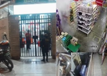 Violento ataque a minimarket en Ica deja una trabajadora herida