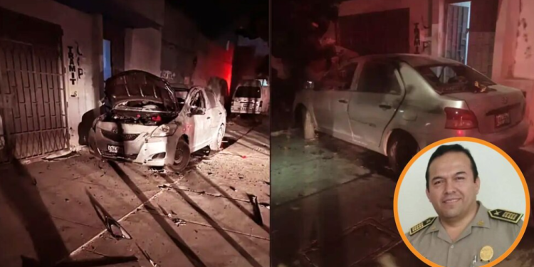 Ica: Un comandante de la PNP sufrió un 4tentad0 con 3xpl0siv0 en su vivienda