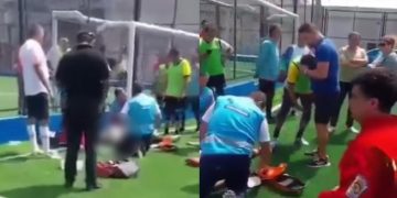 Joven muere tras tomar agua helada durante partido de fútbol