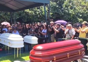 Trujillo: Dan el último adiós a familia que falleció en colapso del techo en el Real Plaza