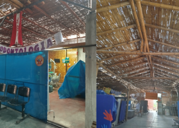 CENTRO DE SALUD DE PARCONA EN ESTADO DEPLORABLE ANTE LLUVIAS