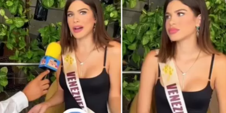 Miss venezolana causa polémica al afirmar que en Perú se come paloma