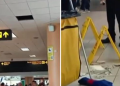 Incidente en el Aeropuerto Jorge Chávez: Baldosa cae del techo en zona transitada