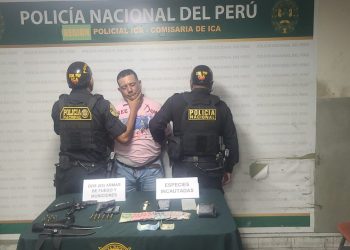 CAPTURAN A SUJETO EN ESTADO DE EBRIEDAD QUE PORTABA ARMAS DE FUEGO