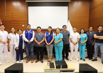 REALIZAN CAPACITACIÓN EN DENGUE EN EL HOSPITAL AUGUSTO HERNÁNDEZ MENDOZA
