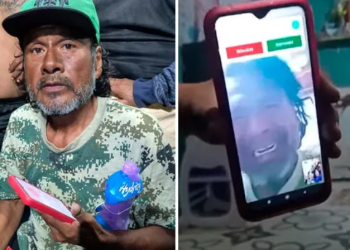 Pescador se quiebra al ver a su familia: sobrevive 95 días perdido en el mar y es rescatado en Ecuador