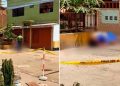 Sicarios matan a balazos a dos policías en la puerta de una cevichería